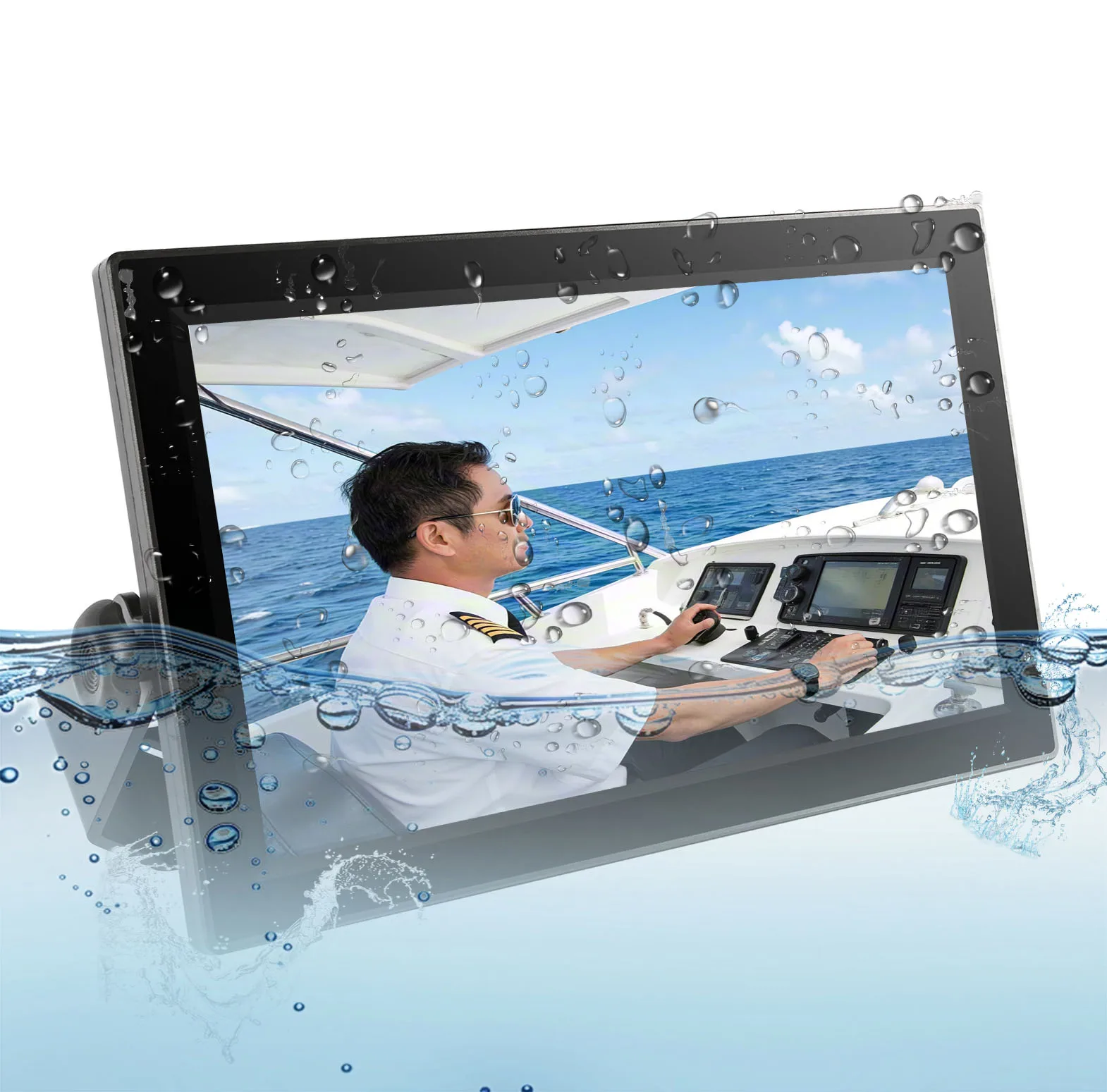 

15,6 18,5 21,5-дюймовый морской дисплей для улицы, высокая яркость, IP68, водонепроницаемая рыбацкая лодка, промышленная