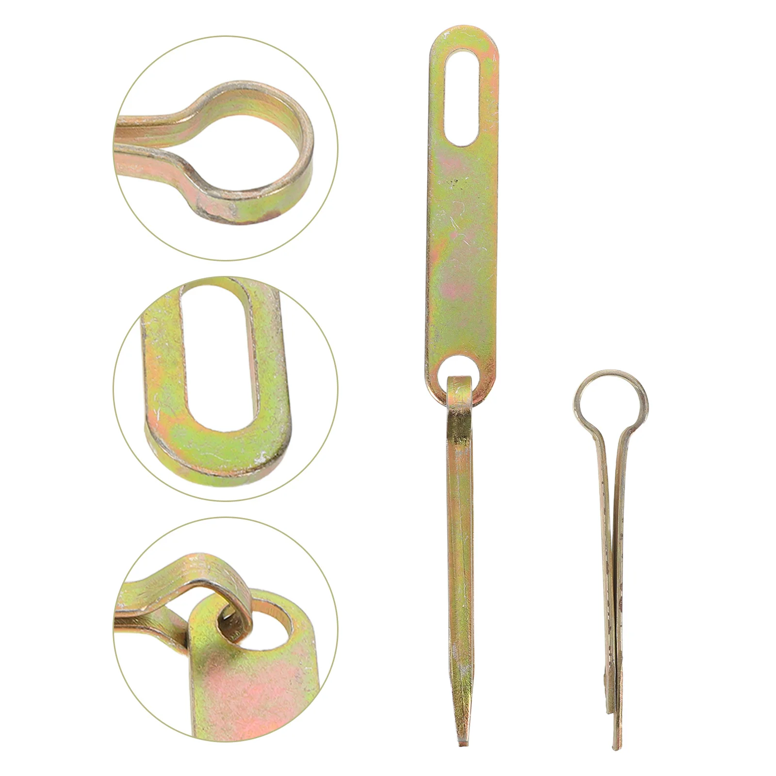 

1Set Metal Door Security Catch Vintage Latch Lock Heavy Duty Welding Door Bolt Lock for Wooden Barn Gate Fence Protection