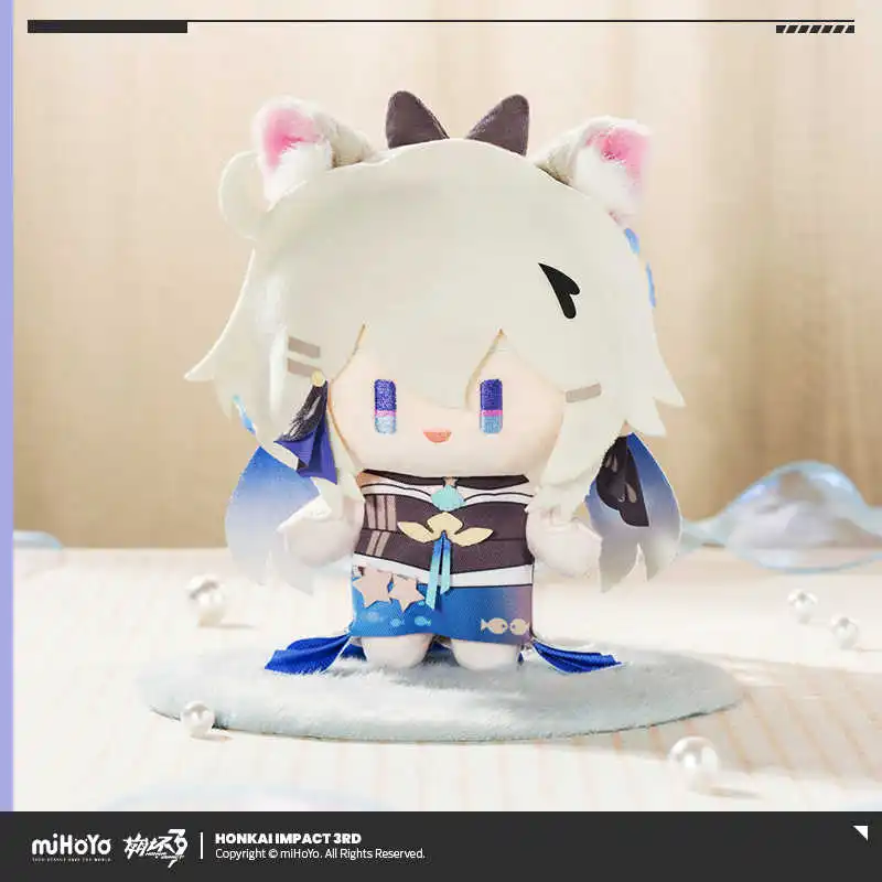 Game Honkai Impact 3 Kiana Cosplay Cartoon Plush Maumet Collection Ornaments Cartoon Mascot Accessories Halloween Gifts