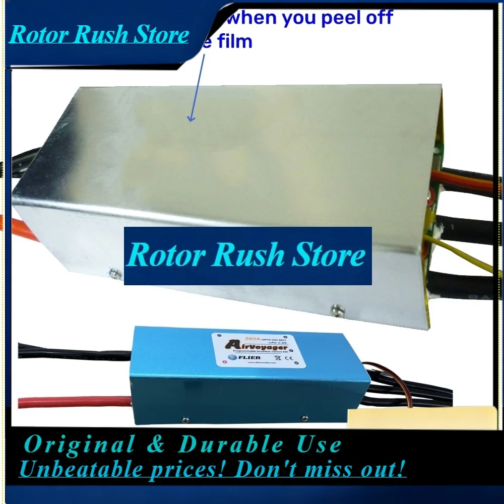 RoRuS380A 16S-22S ESC HV Brushless Speed Controller ESC For Rc Toy Air/Paramotor/ Quadcopter/ Paraglider Model