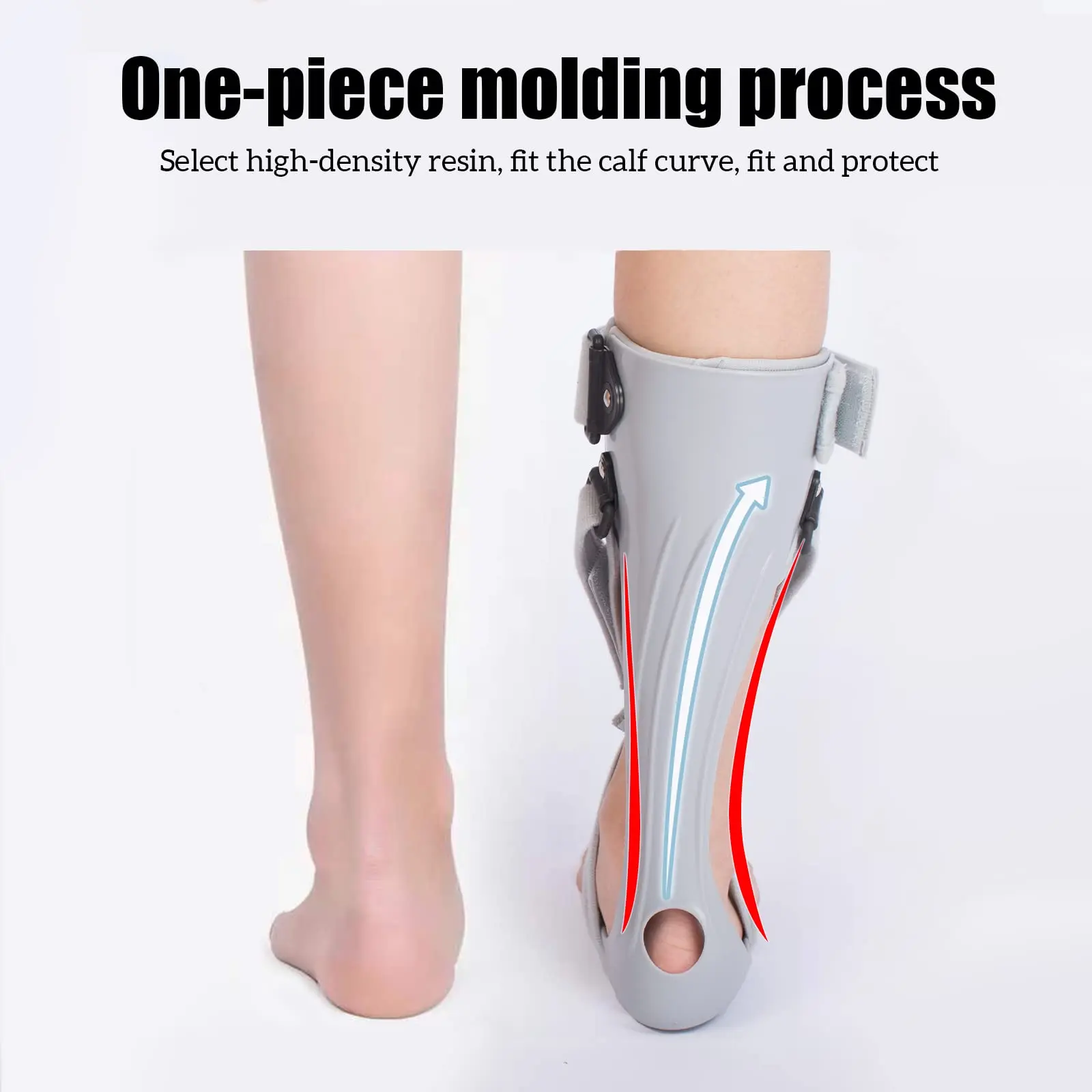 Tairibousy Afo Foot Drop Brace Splint Ankle Foot Orthosis Walking with Shoes or Sleeping for Stroke Hemiplegia