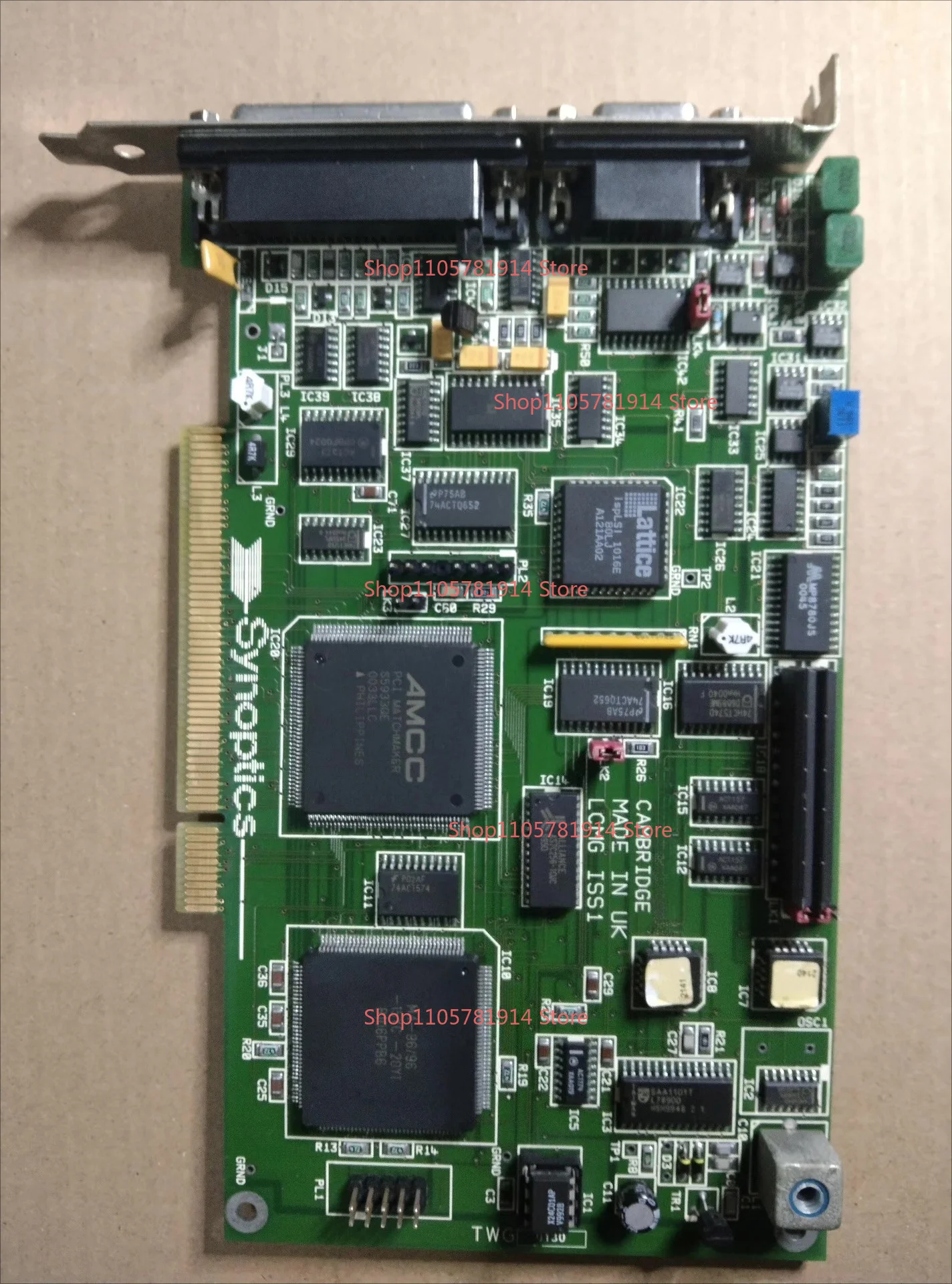 For SYNOPTICS LTD CAMBRIDGE LCMG ISS1