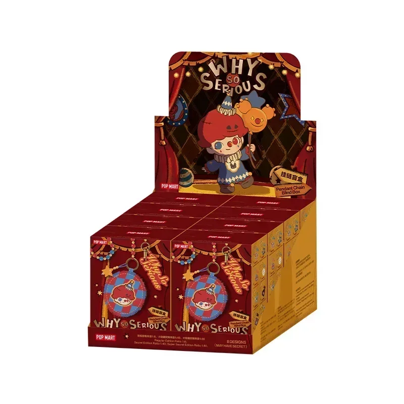 

POP MART WHY SO SERIOUS SERIES-Pendant Chain Trendy Blind Box Toys Mystery Box Mistery Action Figure Surprise Cute Model