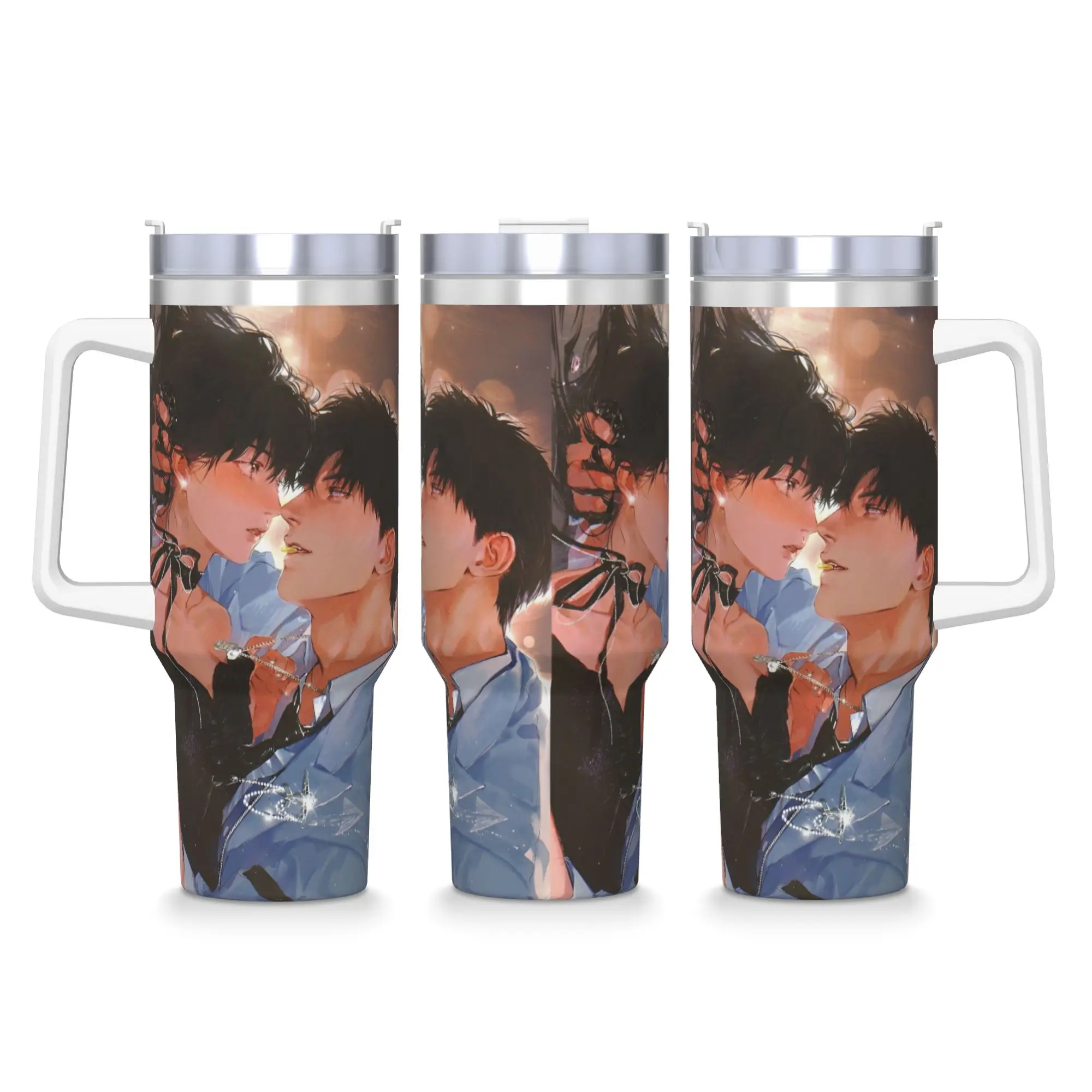 

Zayne Sylus Xavier Caleb Rafayel Love And Deepspace Thermal Cups Portable Cold Drink Car Mugs Travel Custom Water Bottle