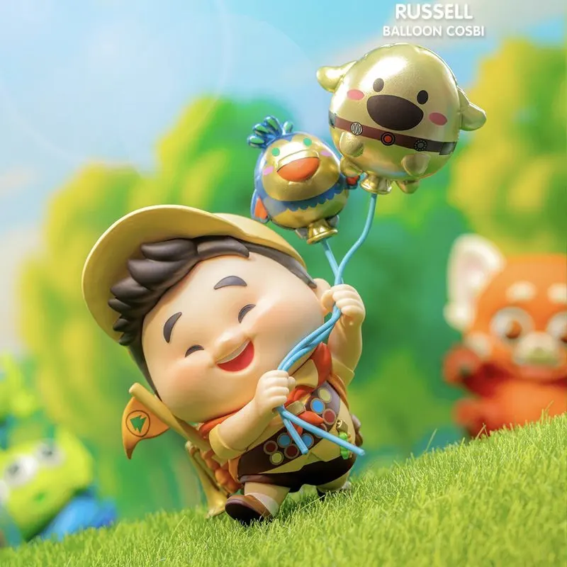 

Genuine Pixar Cosbi Balloon Collection Mystery Blind Box Mini Action Figure Desktop Decor Collectible Toy Gift For Anime Fans