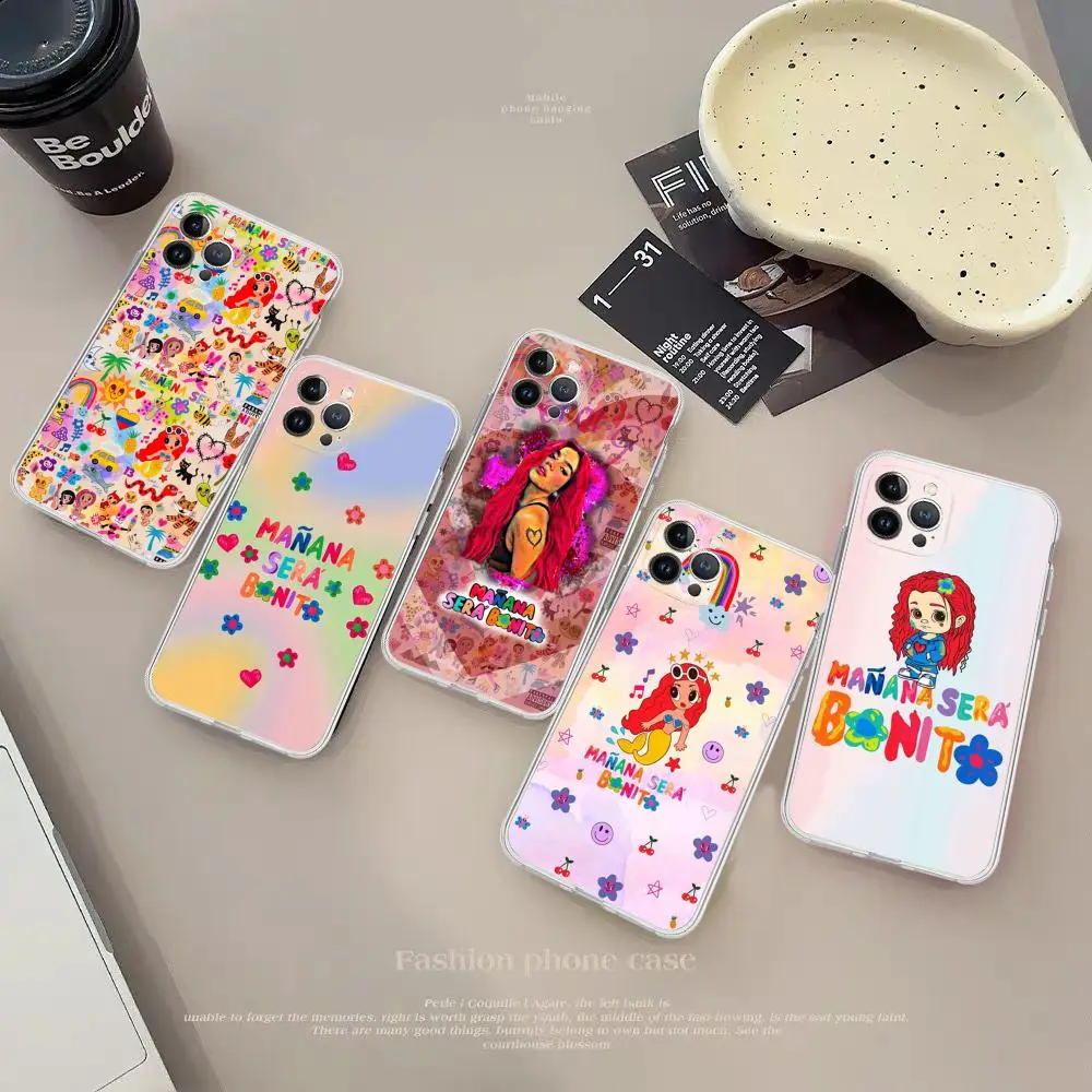 Karol G Manana Sera Bonito Phone Case Silicone Soft for iphone 15 14 13 12 11 Pro Mini XS MAX 8 7 6 Plus X XS XR Cover