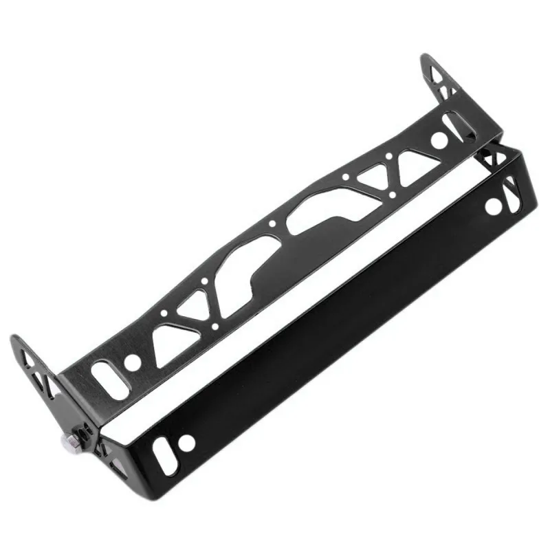 Universal Aluminum Car Adjustable Rotating Car License Plate Frame Holder Solid License Plates Frames Frame Number Power Racing