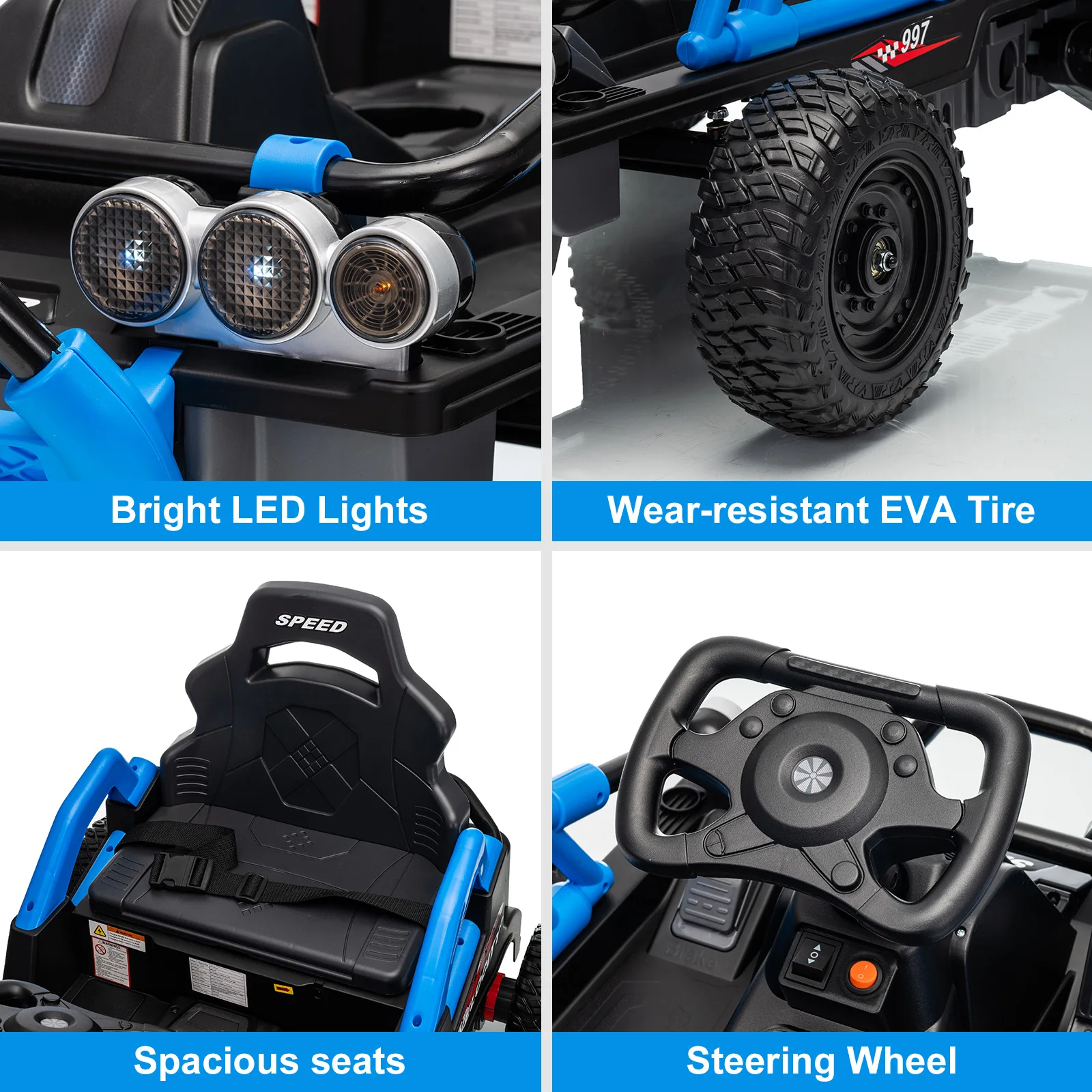 Samochód elektryczny 24V dla starszych dzieci, pojazdy elektryczne dla dzieci w wieku 3-12 lat, prezenty świąteczne dla dzieci, samochód elektryczny zasilany akumulatorem