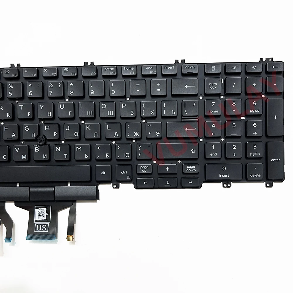 Imagem -05 - Teclado Retroiluminado Russo Precisão Dell 3500 3501 3540 3541 Latitude 5500 5501 5510 5511 Tn6p6 0tn6p6 Sg-97710 Sn2004b ru