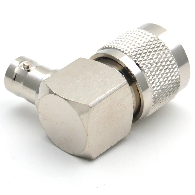UHF PL-259 Stecker auf BNC Buchse Winkeladapter 90 Grad BNCK zu UHFJ HF-Koaxialstecker aus Messing für Computer-LAN – Detail 5