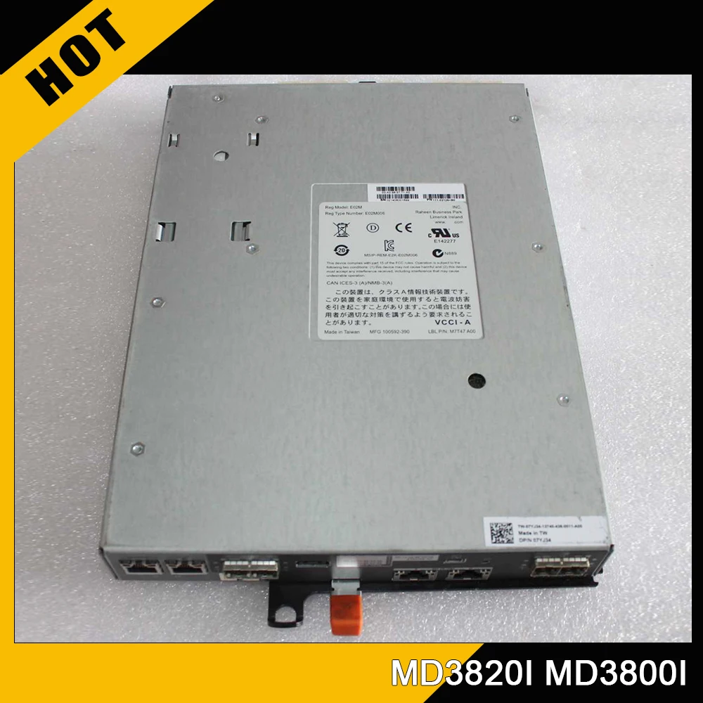 For DELL MD3820I MD3800I 10G-ISCSI-2 Controller E02M006 0XCW52 XCW52 07YJ34 High Quality Fast Ship