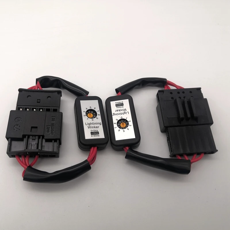 2Pcs DynamicTurn Signal Indicator LED Taillight Add-on Module Cable Wire for BMW X5 F15 X5M F85 2012-2018 Tail Light