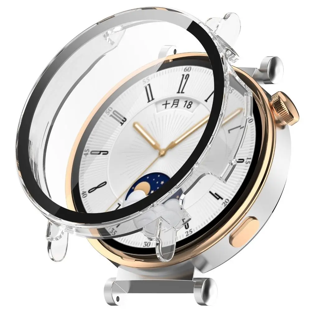Nueva funda protectora templada, Protector de pantalla dura de PC, accesorios, carcasa para Huawei Watch GT 4, reloj inteligente