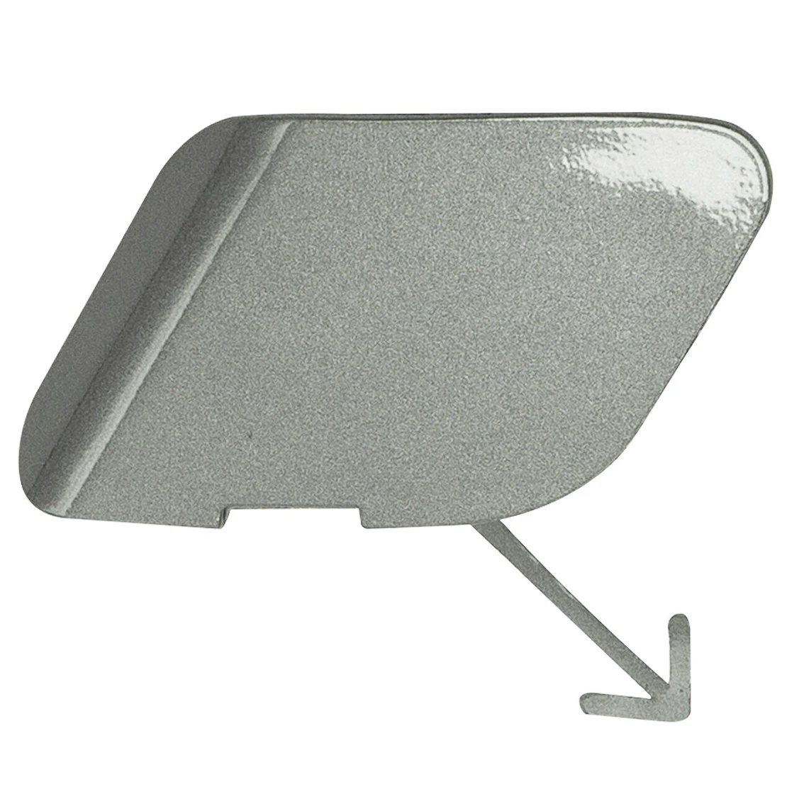 Silver Grey Car Front Bumper Tow Hook Eye Cover Cap 71104-TF0-900 Fit for Honda Fit Jazz GE6 GE8 2012 2013 2014 ABS