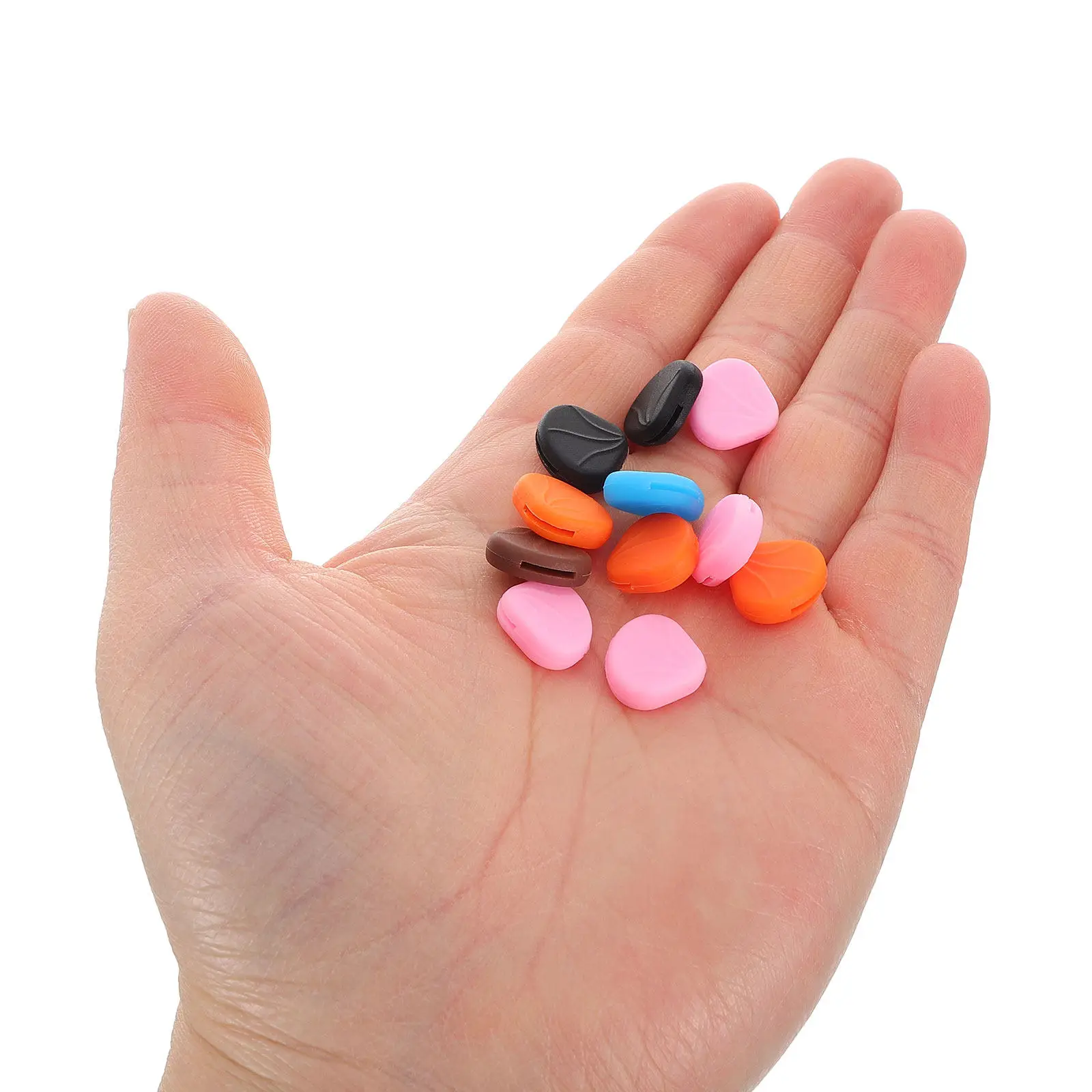 

60Pcs Silicone Anti-Slip Ear Grips for Glasses Soft Comfortable Eyewear Ear Hooks Non-Slip Glasses Holders for Daily Use