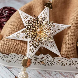 Panalisacraft Christmas lace 3D Star Metal Cutting Dies Stencils for DIY Scrapbooking/album Decorative Embossing DIY Paper Cards