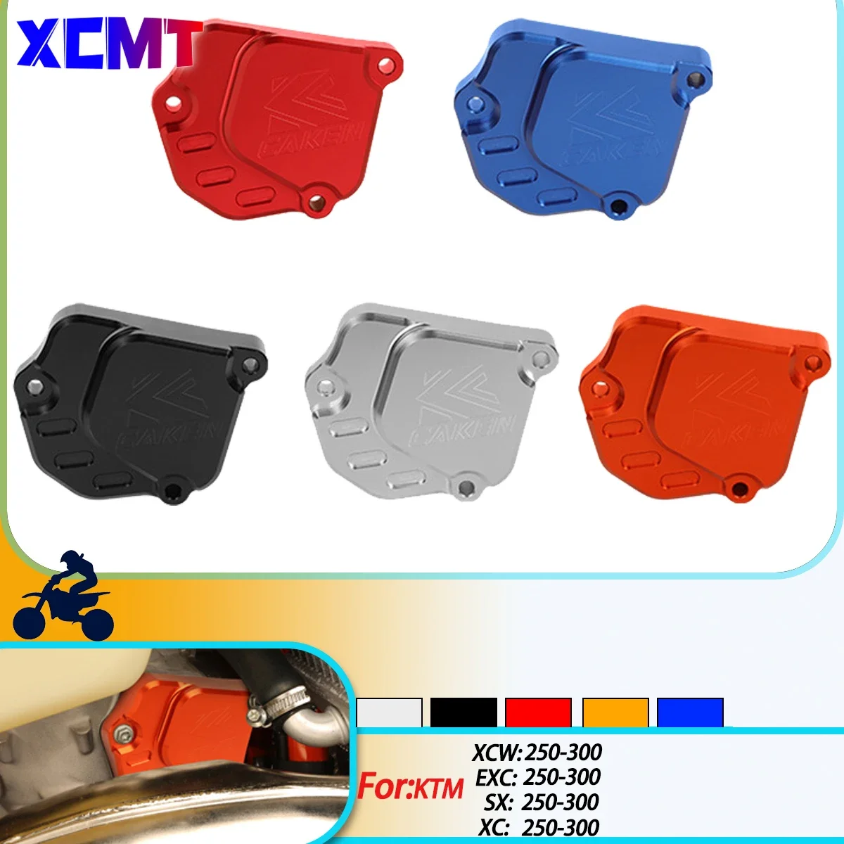 

Motorcycle CNC Right Exhaust Valve Control Cover For KTM SX XC EXC XCW 250 300 2023-2024 For Husqvarna TC125 TE250I TX300I 2024