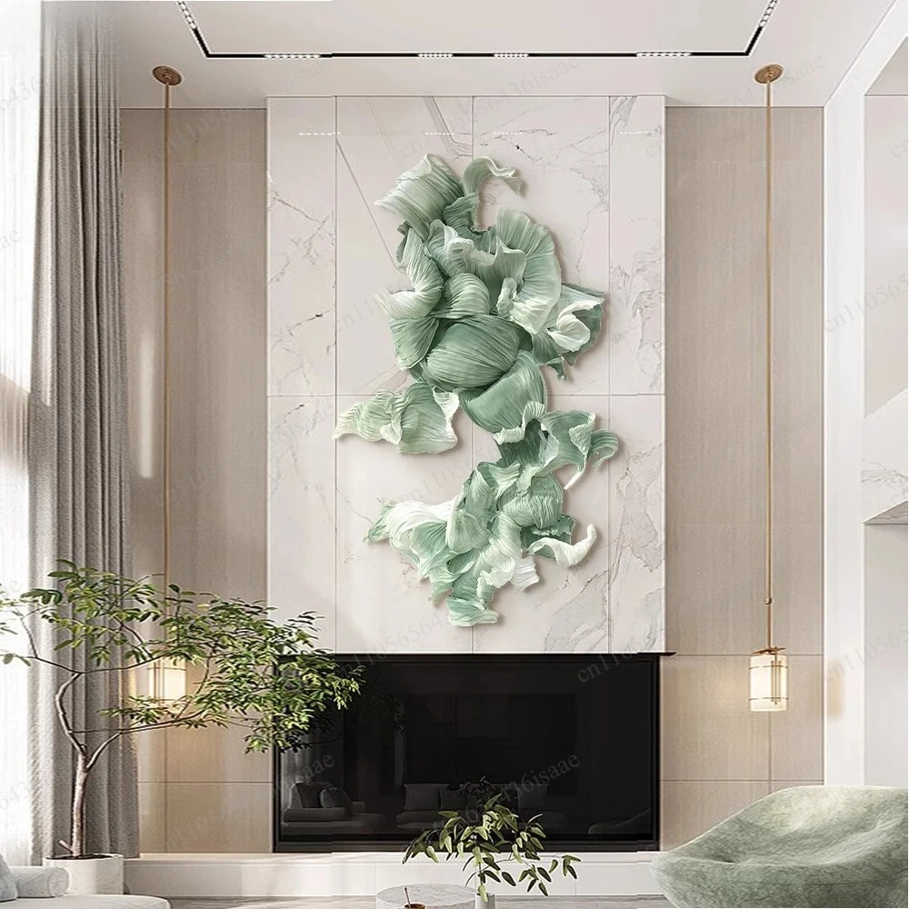 Custom Creative Paper Sculpture Hanging Art, Large-Scale Ceiling Installation for Hotel & Commercial Spaces