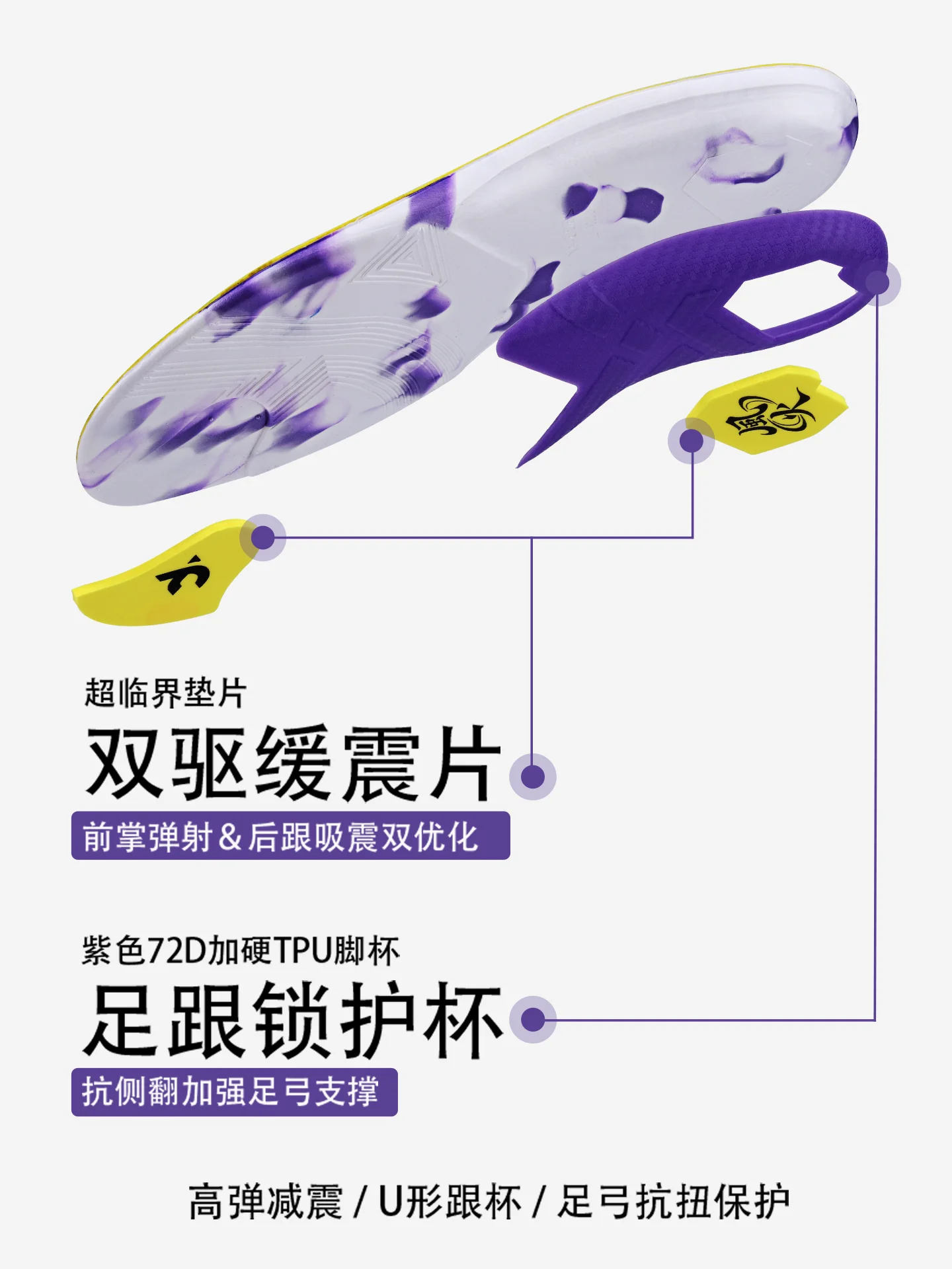 Men's and Women's Badminton Trainers Comfortable and versatile hiking and leisure trainers Badminton training shoes