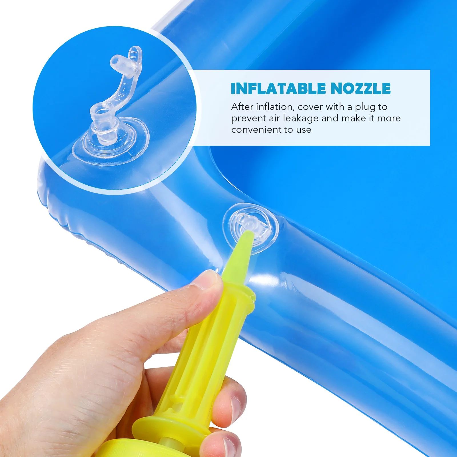 

4Pcs Inflatable Ice Serving Tray PVC Party Drinks Chilled Portable Outdoor Indoor Graduation Birthday Bbq