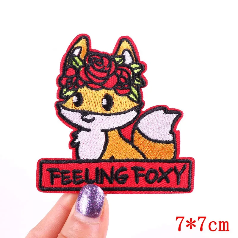 Parche bordado termoadhesivo gato Corgi para planchar en ropa - imagen 3