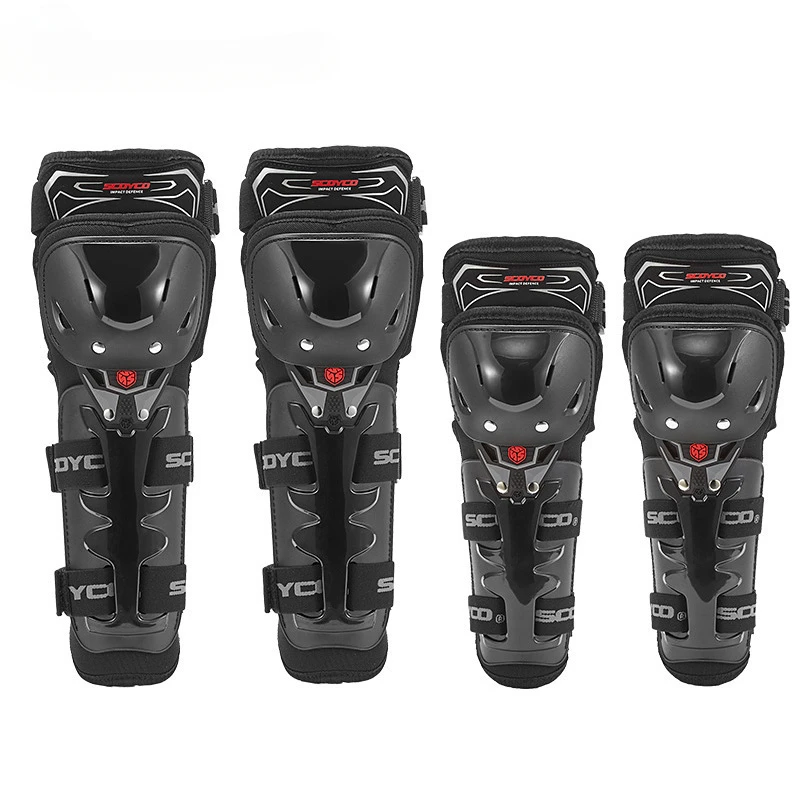 Motorcycle Knee and Elbow Protection Four Piece Set Off-road Racing Bike Riding Anti Fall Protective Gear