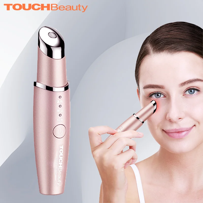 

Red Light Therapy Anti-Aging Device Warm Treatment Beauty Massager Wand Eye Effective Reducing Wrinkles Dark Circles