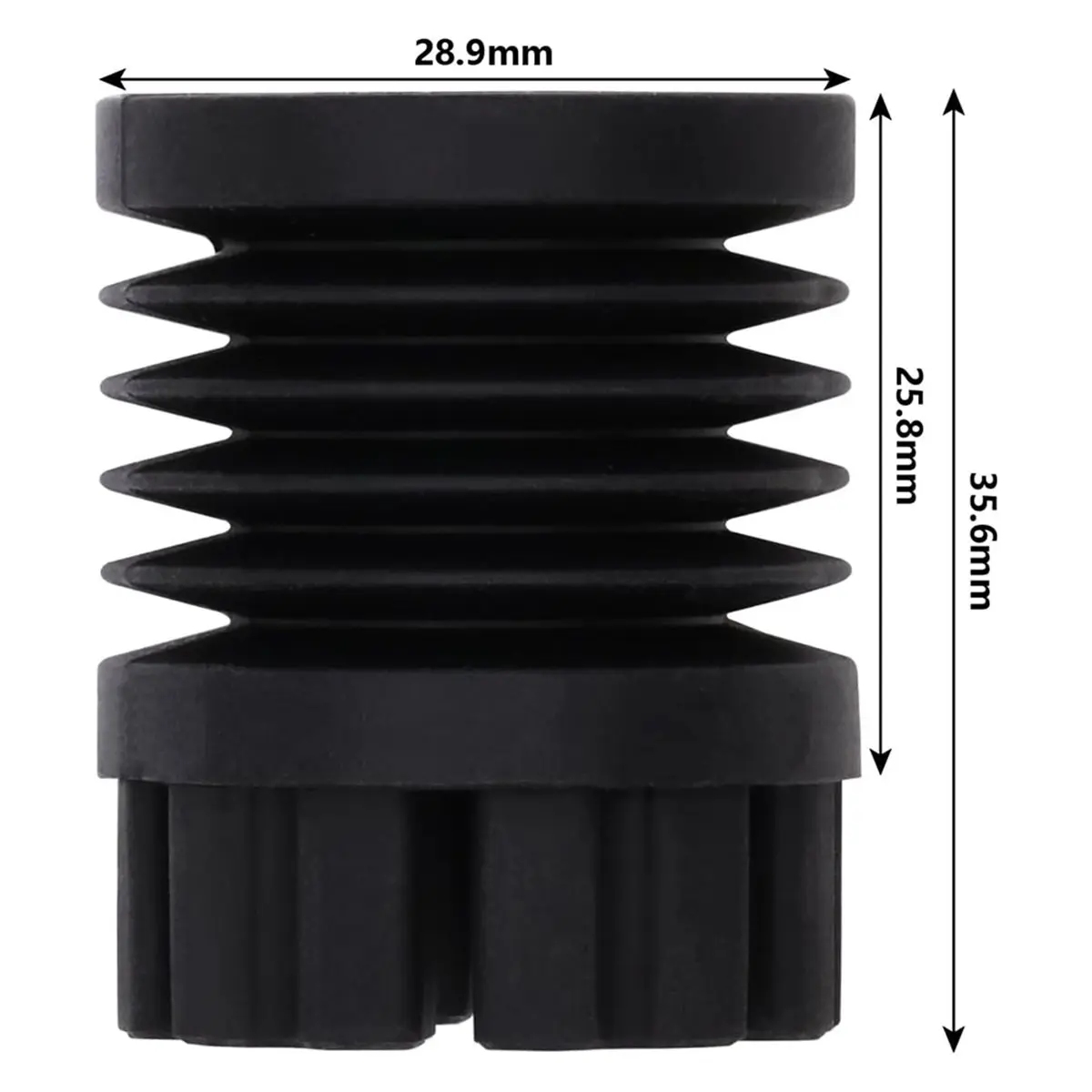-[T1082C Digital]8PCS Anti Vibration Feet for P1/X1 Series, 3D Printer Accessories Upgrade Silicone Rubber Anti Vibration Feet