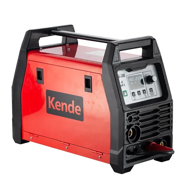 

Portable SAA 110V 220V Dual Voltage TIG MIG MMA MAG 4 In 1 CO2 GAS Fluxed Aluminium Inverter MIG Welding Machine MIG 200E