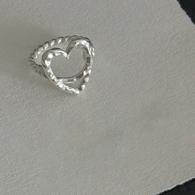 Sam Panda Ringe aus 925er-Sterlingsilber für Damen und Herren, edler Schmuck, verstellbarer Ring in offener Flügelform, für Party, Geburtstag, Geschenk