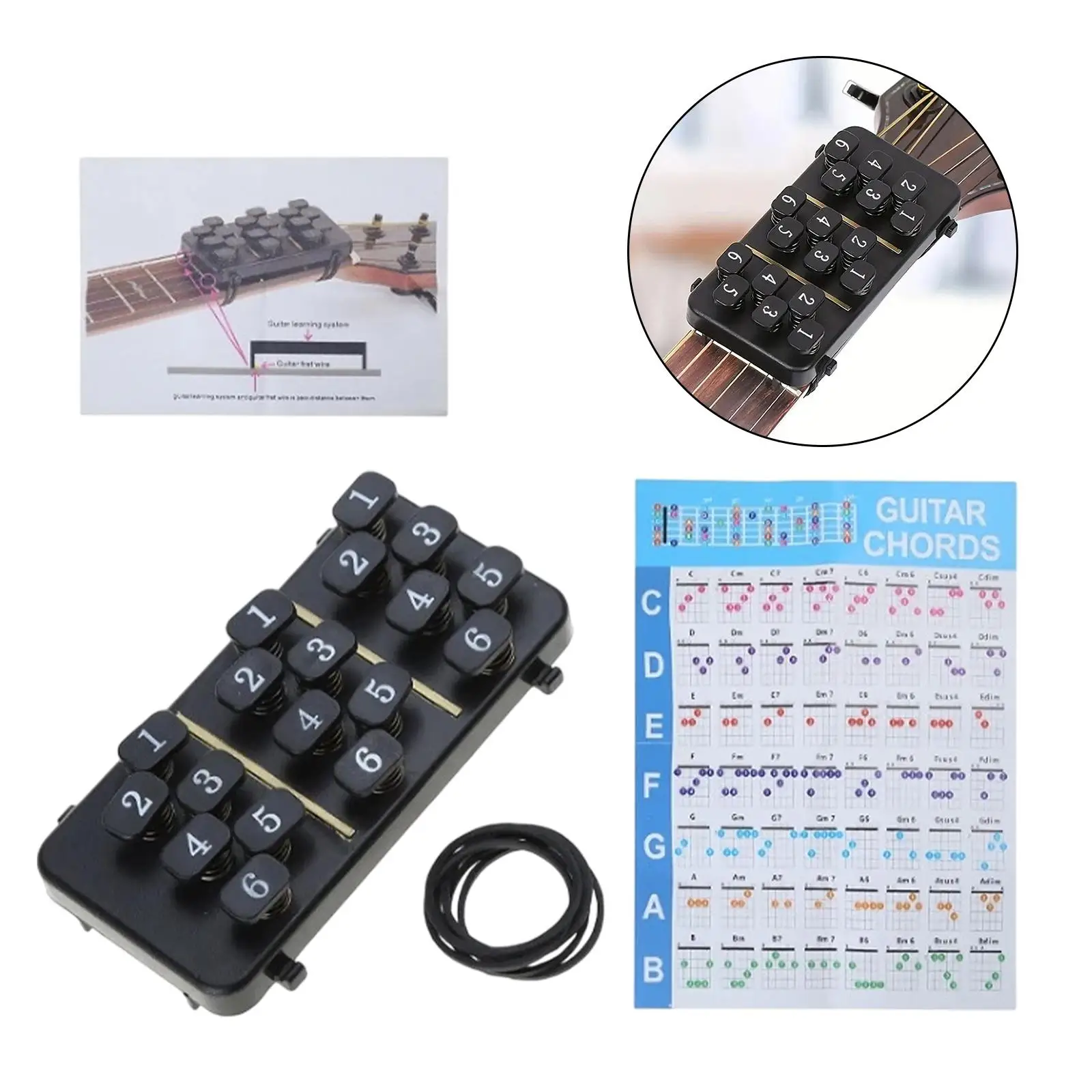 

Guitar Training Lightweight Guitar Teaching Aid for Guitar Lover