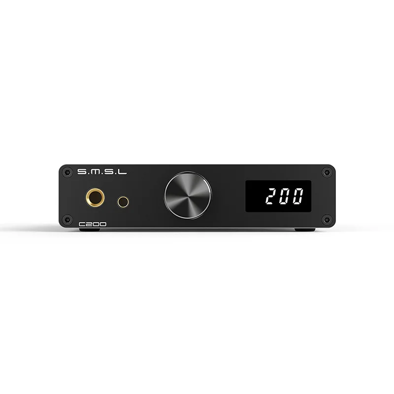 

SMSL C200 USB DAC ES9038Q2M Headphone Amp OPA1612A*4 TRS Balanced 4.4mm 6.35mm Output Bluetooth 5.0 HiFi Decoder for PS4 PS5