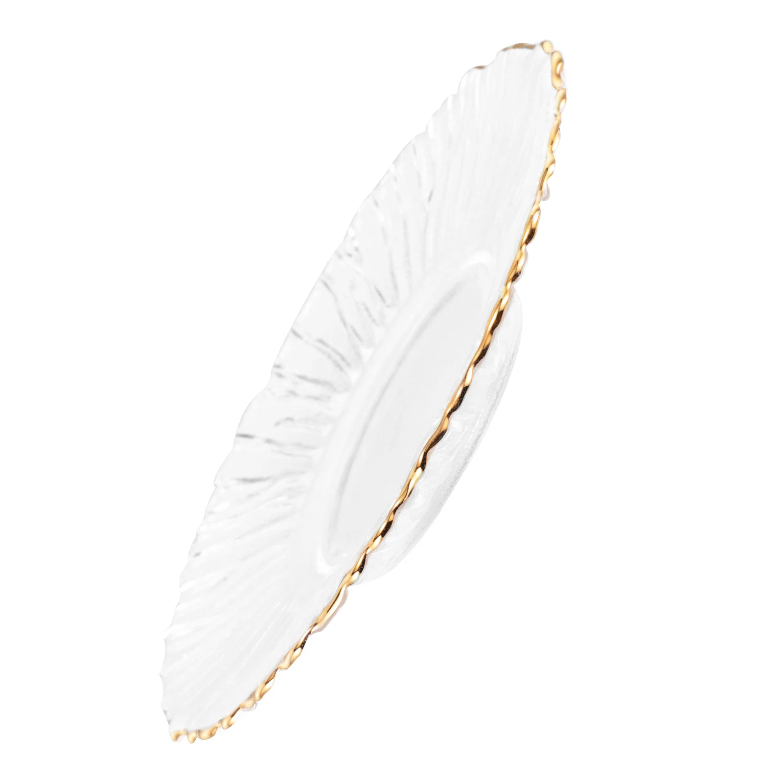 

Transparent Glass Coaster Japanese Style Elegant Small Teacup Saucer Multi Function Drink Cup Accessory Decorative