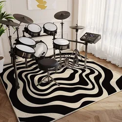 Music Instruments Carpet Soundproof Battery Carpet Shock Absorption Large Rug Home Decor Alfombra Musical Non Slip Floor Mat