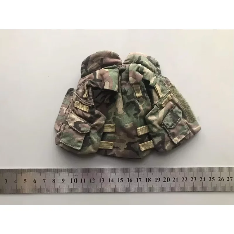1/6 Scale Soldier Camouflage Jungle Tactical Chest Rig Bulletproof Vest Model for 12inch Action Figures Toys DIY Accessories