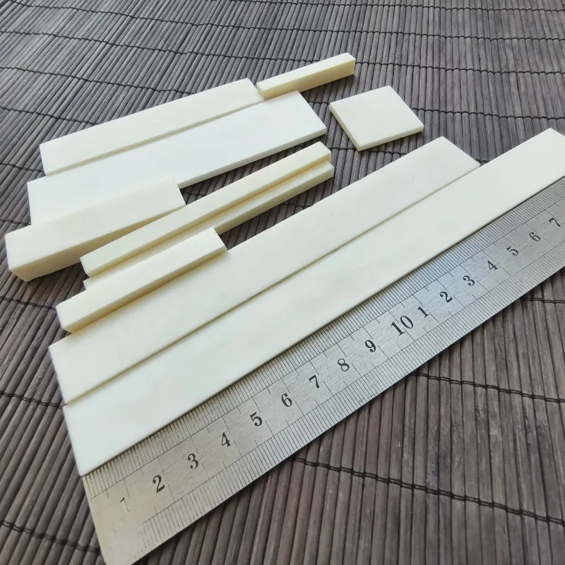 Beef bones Knife Handle Scales Slabs DIY Making Material Multi-size 1PC