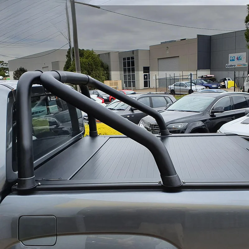 High Quality Manual Retractable Roller Shutter Tonneau Cover 4x4 Pickup Fit For Hilux