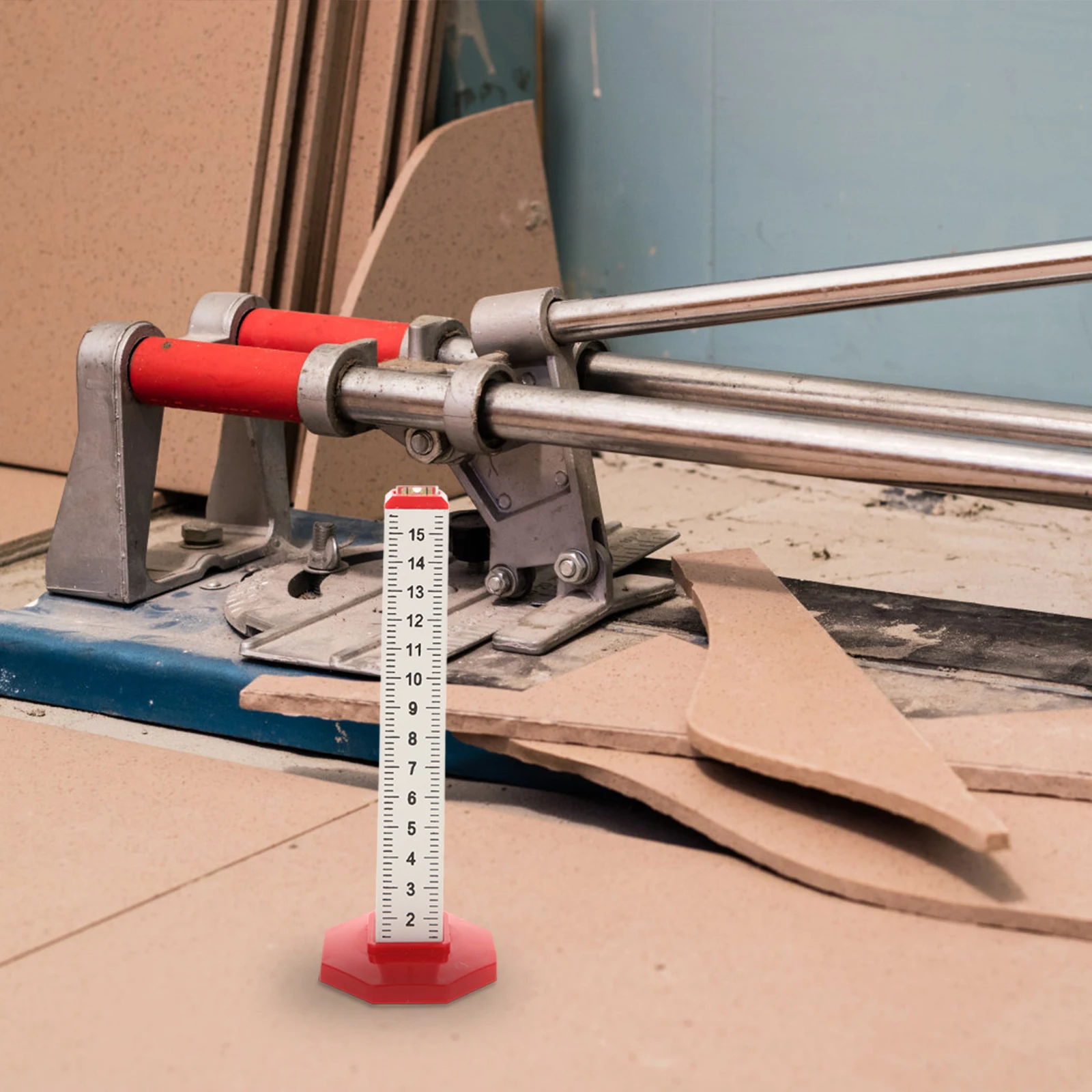 

Tiling Leveling Tool Tile Contour Gauge Tiling Level Ruler With Precision Scale Clear Design For Suspended Ceilings Floor Wall
