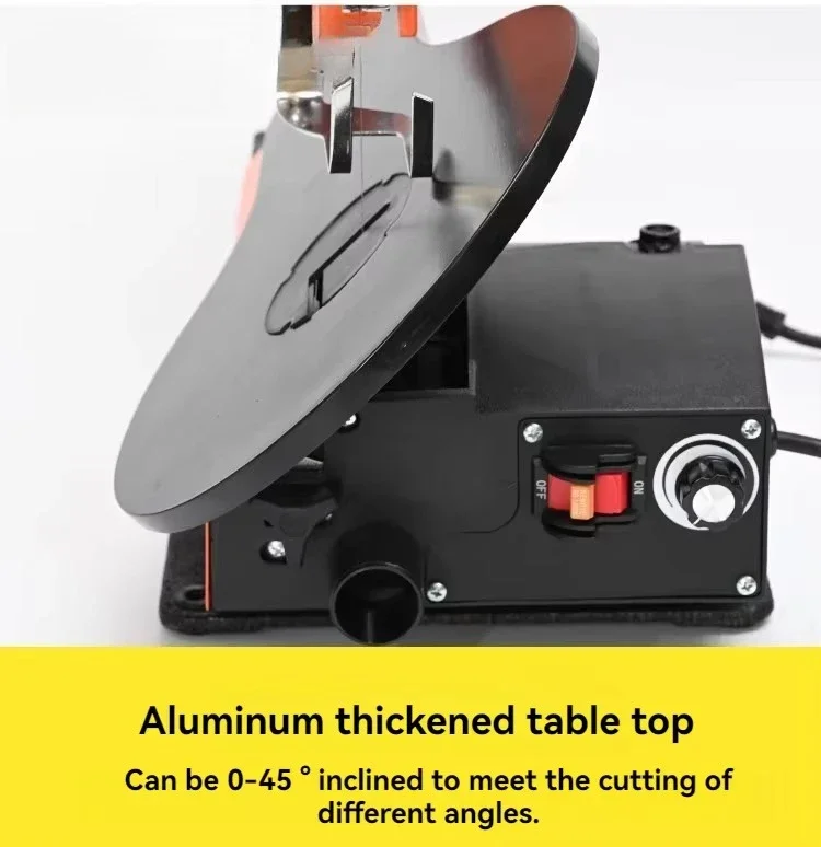 180W Woodworking Curve Cutting Machine for DIY Model & Wood Carving