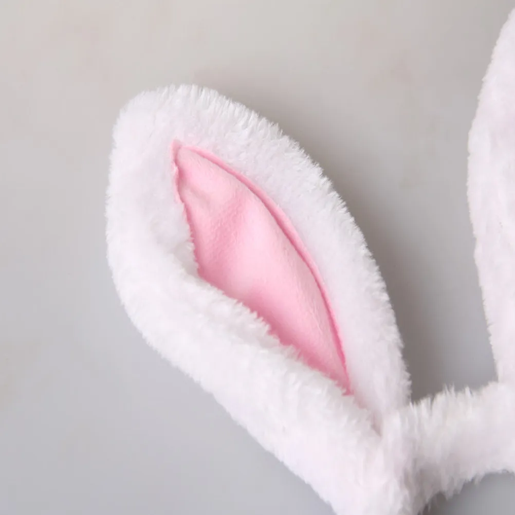 

Rabbit Ear Headband for Cats and Small Dogs One Size Fits Most Stretchy Band Adorable Party Costume Accessory Halloween