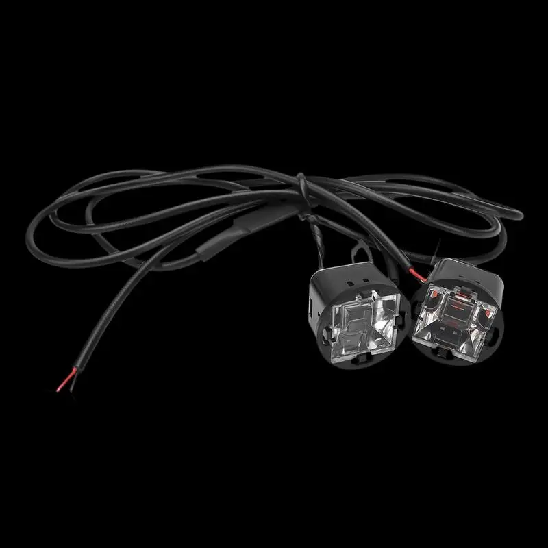 2Pcs Duol Color Led…