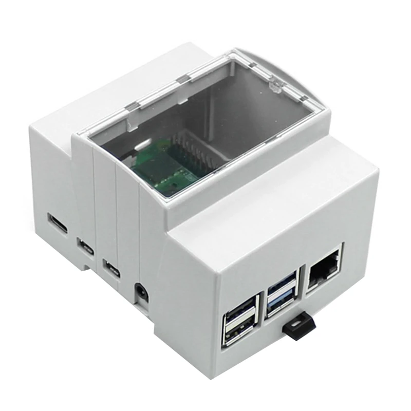 Boîtier électrique en plastique pour Raspberry Pi modèle B, boîtier de protection blanc