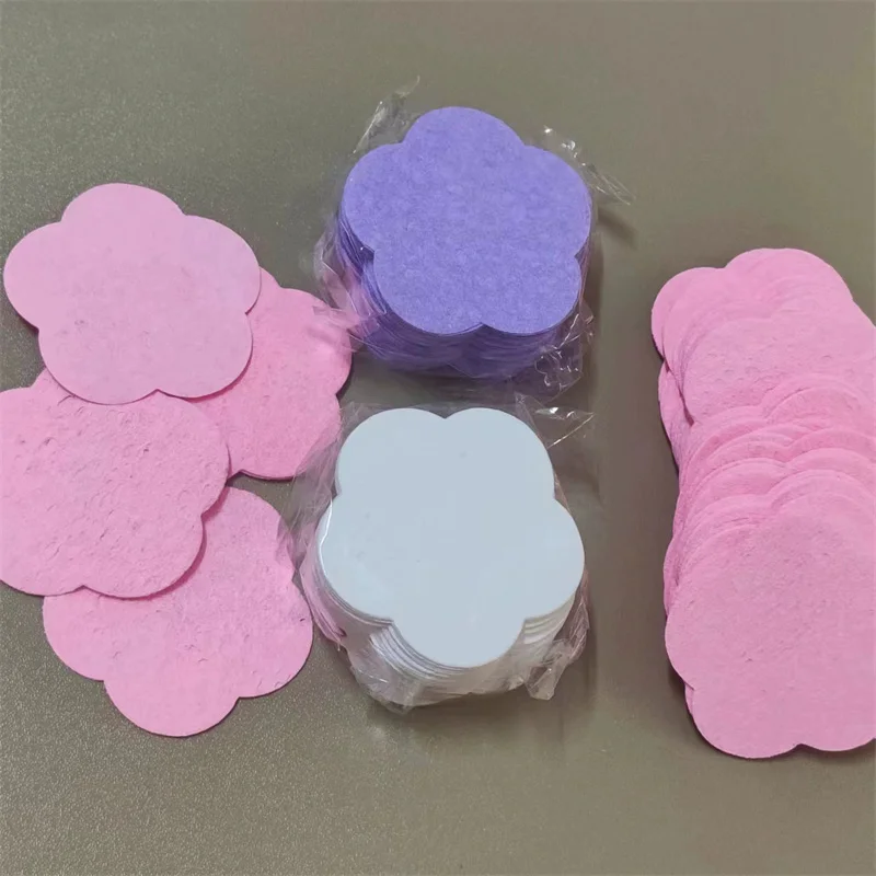 Éponges faciales réutilisables en forme de fleur, 10 pièces, tampons de nettoyage du visage naturels compressés, exfoliants pour le nettoyage ﻿