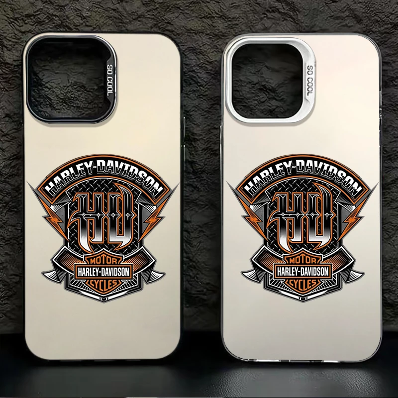 Classic Motorbike Frosted Case for Samsung Galaxy A37 A36 A35 A34 A32 A26 A25 A24 A23 A22 5G 4G A17 A16 A15 A14 Acrylic Cover