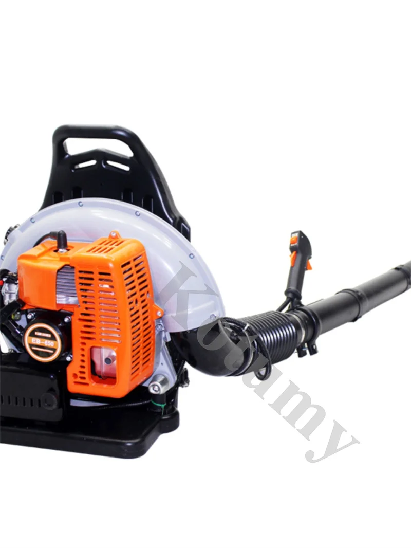 Imagem -02 - Gasolina Extintor de Vento Gasolina Blower Snow Air Engine 2-stroke Stroke Leaves Sweeper 76 cc