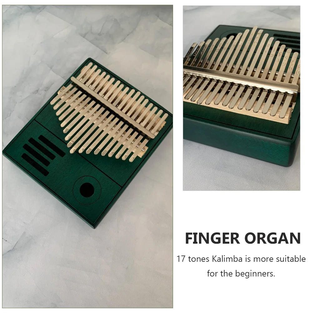 

Thumb Child Finger Piano Music Exquisite Musical Instrument Portable Kalimba Wood Organ