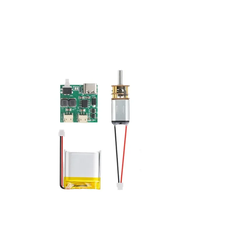 Rechargeable Power Kit Turntable Set for 3D Printer Accessories DIY Creative Model Component Compatible with Tuozhu ZH043