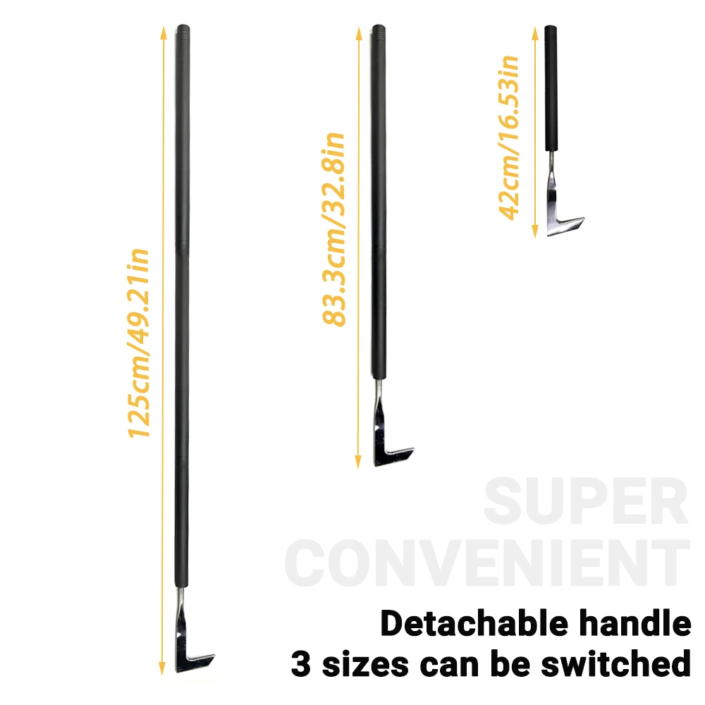 Herramienta de deshierbe de jardín, Extractor Manual en forma de L, suministros de extracción de bonsái, herramienta de eliminación de grietas de mano, cuchillo de deshierbe agrícola