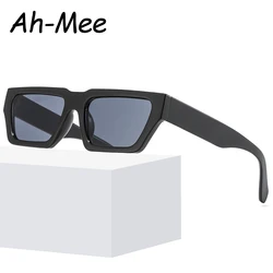 Vintage Square Frame Sunglasses Women Men Fashion Trendy Shades Sun Glasses Punk Popular Retro Hip-Hop Female Eyewear UV400