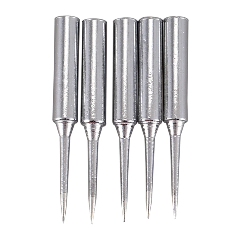 900M-T-LI 0.8mm Point Diameter Soldering Solder Iron Tips 5 Pcs